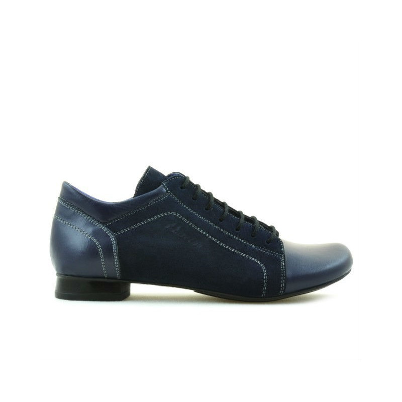 Chaussures décontractées femme 645 indigo combiné