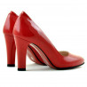 Chaussures élégantes femme 1243 vernis rouge