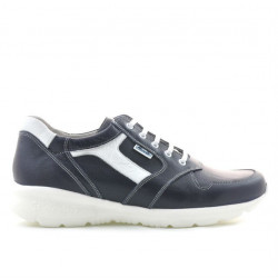 Baskets homme 827 indigo+blanc