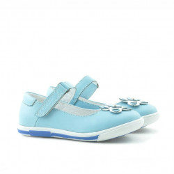 Chaussures enfants petits 06c bleu+blanc