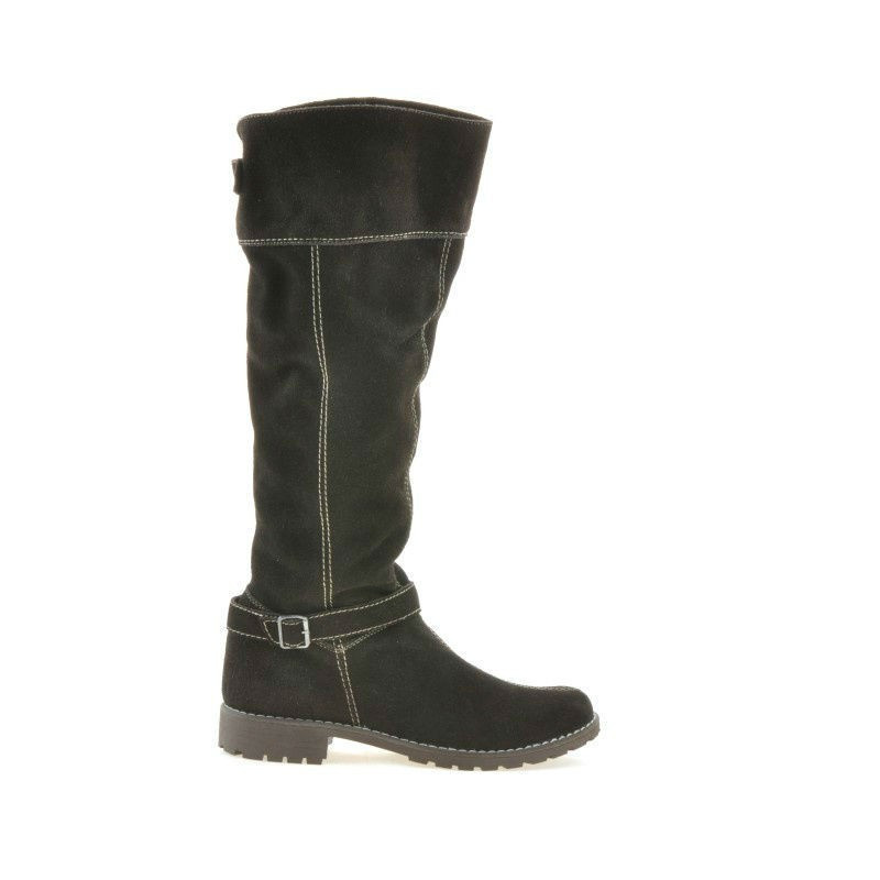 Bottes femme 3225 café velours