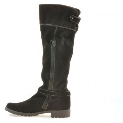 Bottes femme 3225 café velours