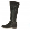 Bottes femme 3225 café velours