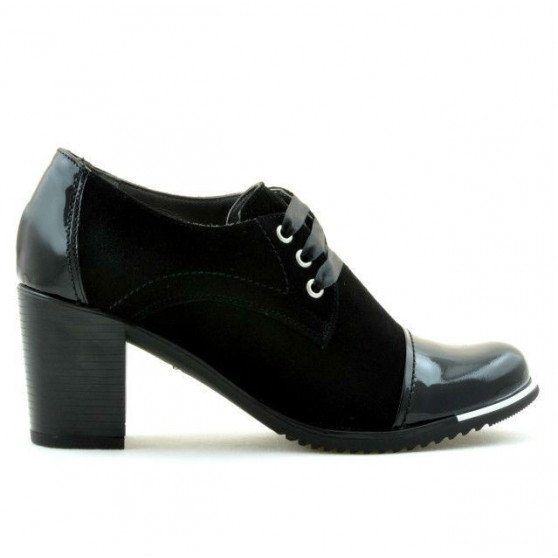 Chaussures casual femme 667 noir verni combiné Chaussures casual femme 667 noir verni combiné