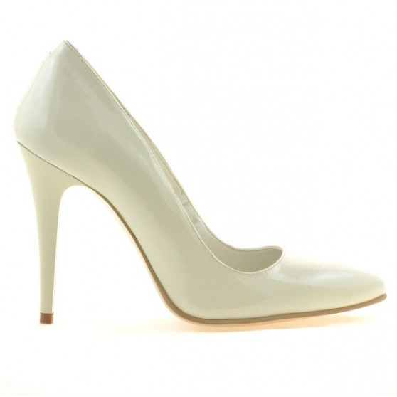 Chaussures élégantes femme 1241 vernis beige01
