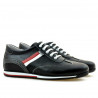 Baskets homme 807 noir+blanc