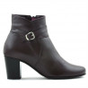 Bottes femme 1160 bordeaux