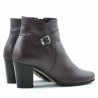 Bottes femme 1160 bordeaux