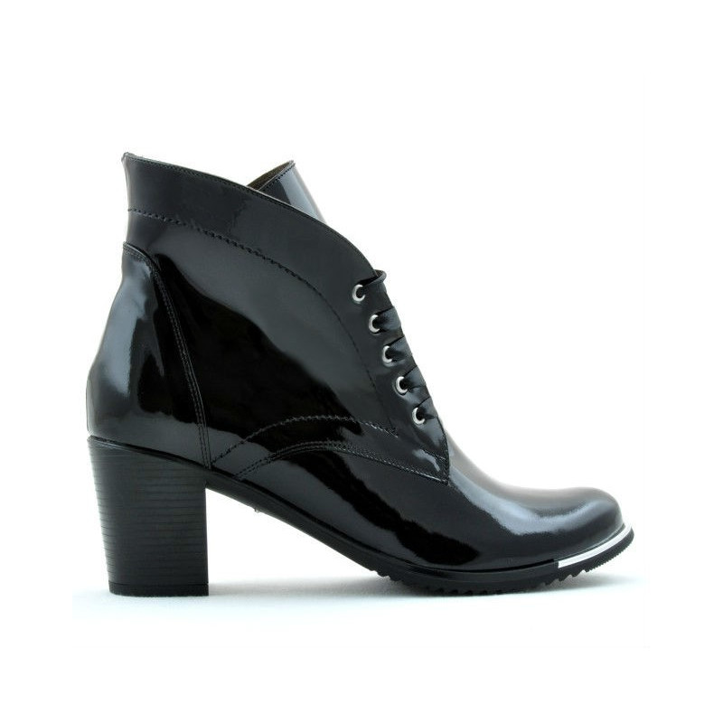 Bottes femme 3299 vernis noir