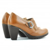 Chaussures casual femme 168 marron ciré