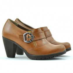 Chaussures casual femme 168 marron ciré