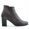Bottines femme 1159 bordeaux