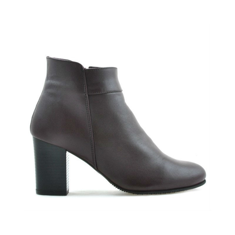 Bottines femme 1159 bordeaux