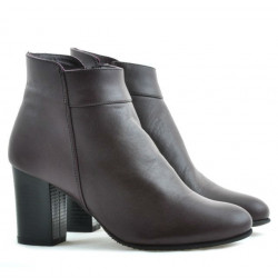 Bottines femme 1159 bordeaux