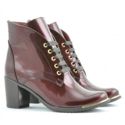 Bottes femme 3299 vernis bordeaux