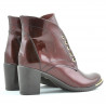 Bottes femme 3299 vernis bordeaux