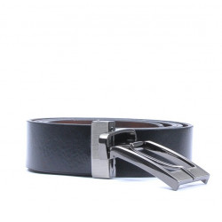 Ceinture homme 08b bicolore noir+marron