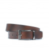Ceinture homme 08b bicolore noir+marron