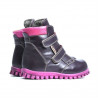 Bottes enfants petits 32c violet combiné