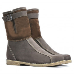 Bottes femme 3249 tuxon café combiné
