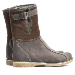Bottes femme 3249 tuxon café combiné