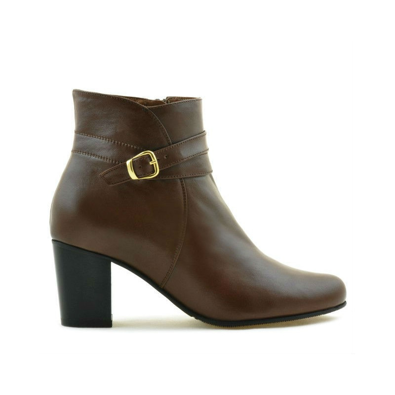 Bottes femme 1160b marron fourrure
