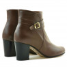 Bottes femme 1160b marron fourrure