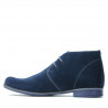 Bottes adolescents 464 velours indigo