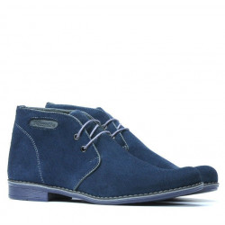 Bottes adolescents 464 velours indigo