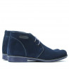 Bottes adolescents 464 velours indigo
