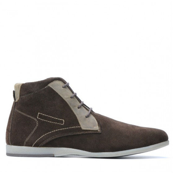 Bottes hommes 474 velours café Bottes hommes 474 velours café