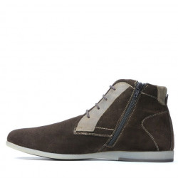 Bottes hommes 474 velours café