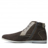 Bottes hommes 474 velours café