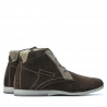 Bottes hommes 474 velours café