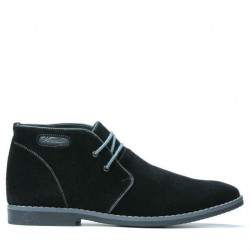 Bottes homme 454 noir velours+gris