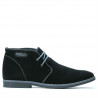 Bottes homme 454 noir velours+gris