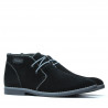 Bottes homme 454 noir velours+gris