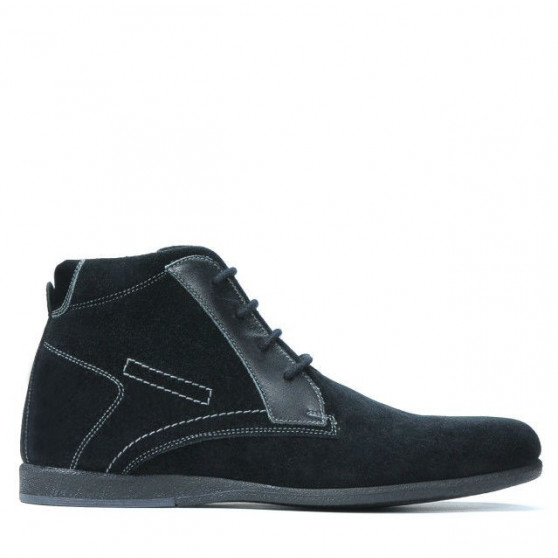 Bottes hommes 474 noir velours Bottes hommes 474 noir velours