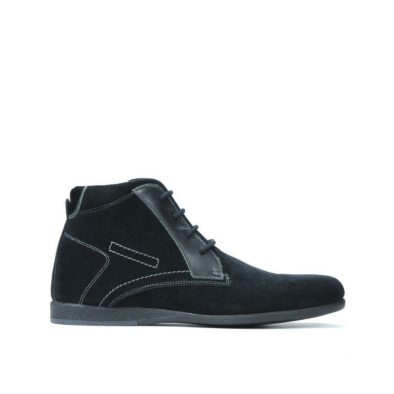 Bottes hommes 474 noir velours