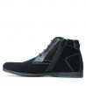 Bottes hommes 474 noir velours