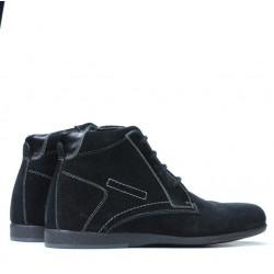 Bottes hommes 474 noir velours