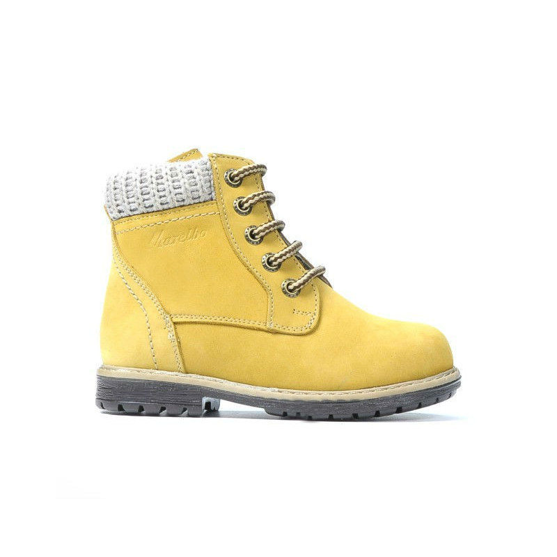 Bottes enfants petits 29c bufo jaune