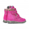 Bottines enfants petits 32c rose+tigris