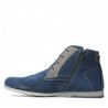 Bottes hommes 474 indigo velours