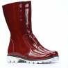 Bottes enfants 3003 vernis bordeaux
