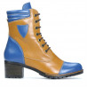 Bottes femme 3279 indigo+marron