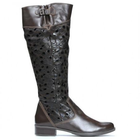 Bottes femme 233 café ballon