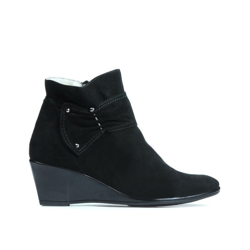 Chaussures femme 242 noir velours