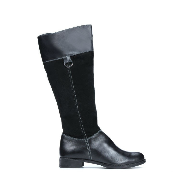 Bottes femme 3232 noir combiné