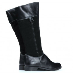 Bottes femme 3232 noir combiné